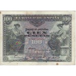 Espanha 100 Pesetas 1906